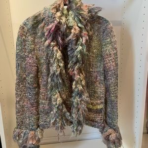 Chanel sweater blazer. Size French 42